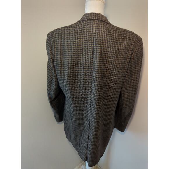 Vintage Burberrys wool houndstooth heritage academia blazer - Picture 6 of 13